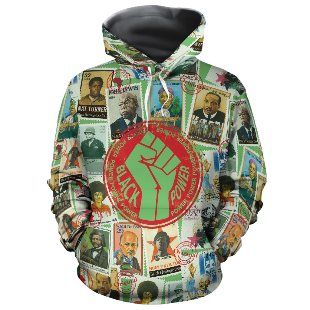 Powerful Fist All-over Hoodie Hoodie Tianci 