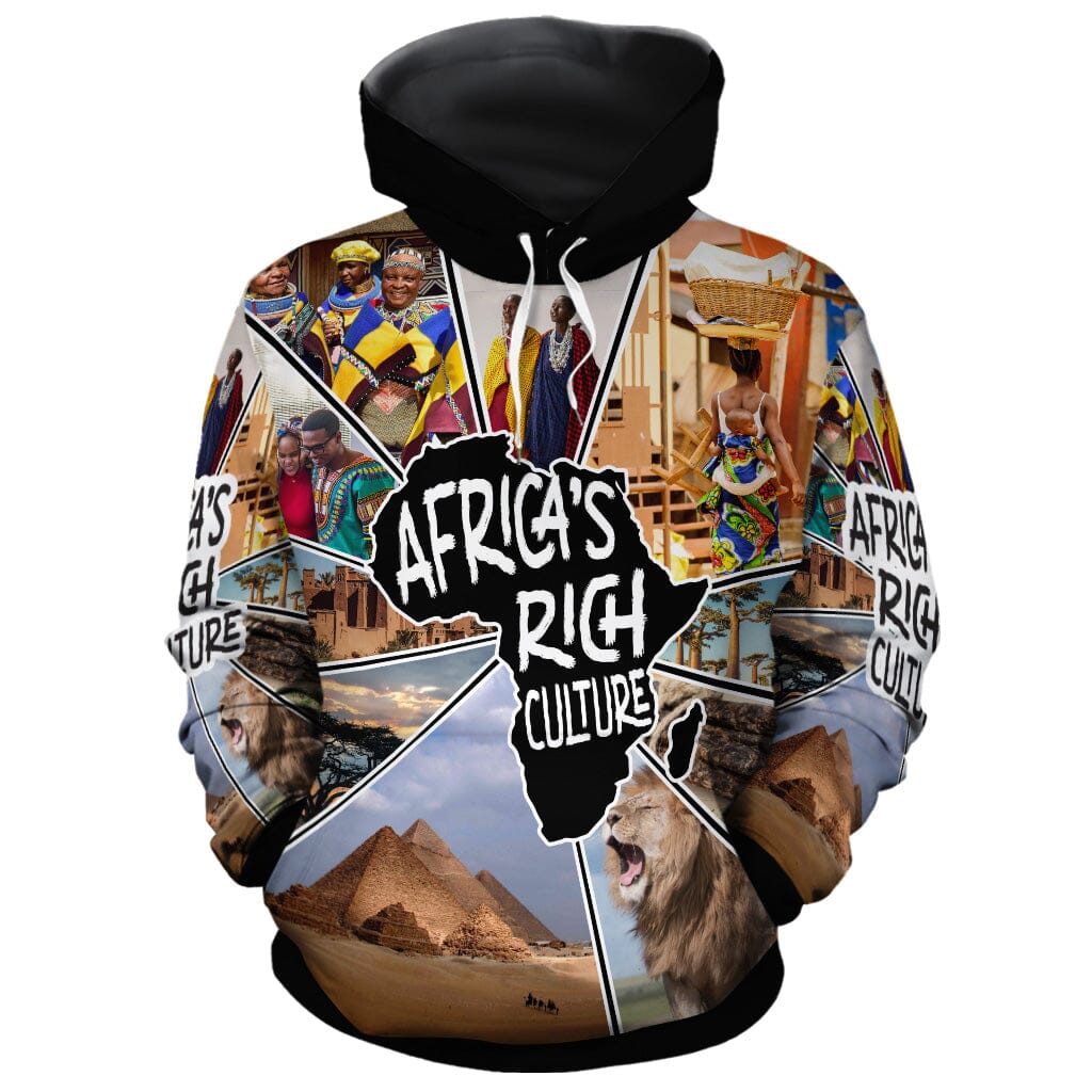 Africa's Rich Culture All-over Hoodie Hoodie Tianci 