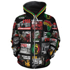 Civil Rights Movement Poster Art All-over Hoodie Hoodie Tianci Zip S 