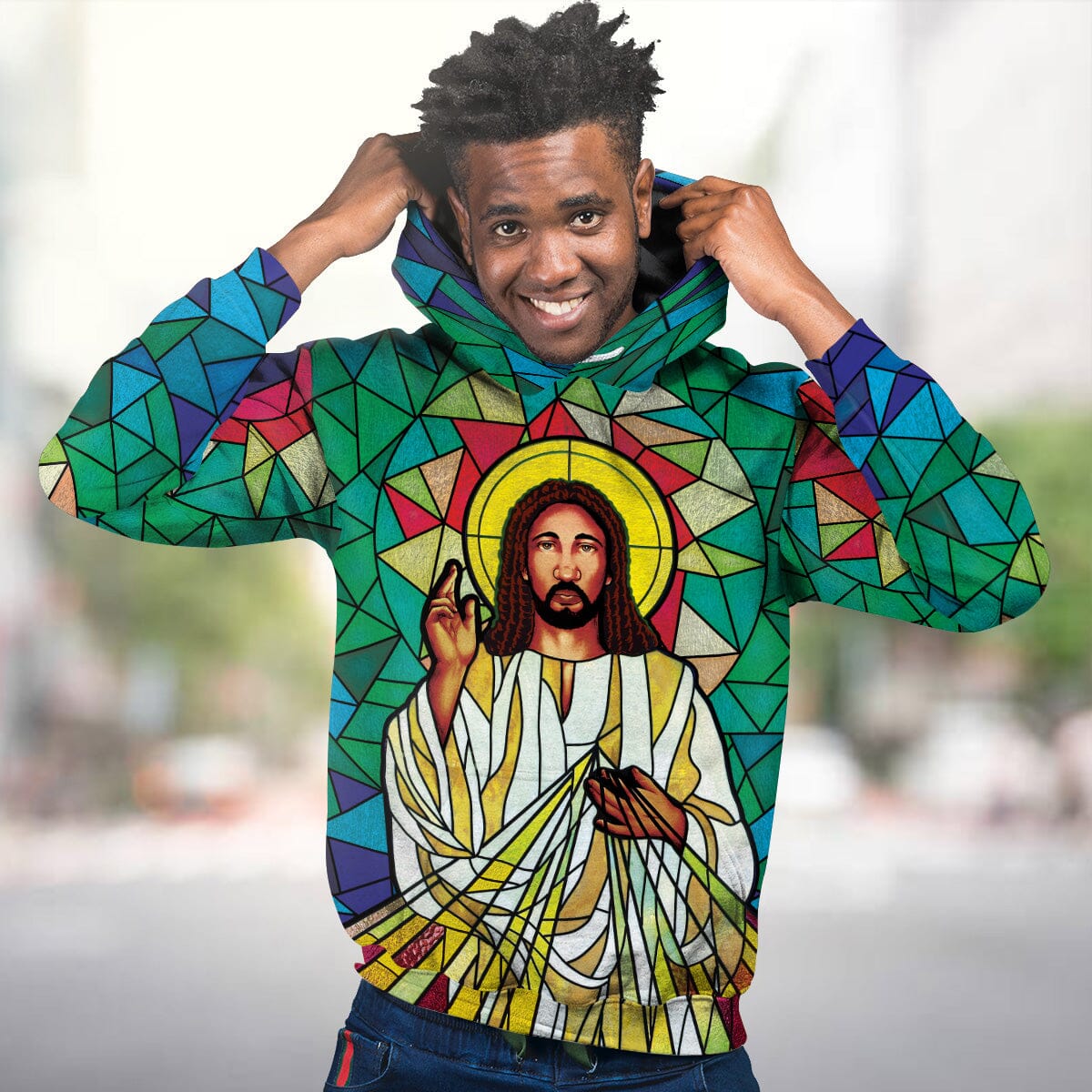 Black jesus cheap sweater