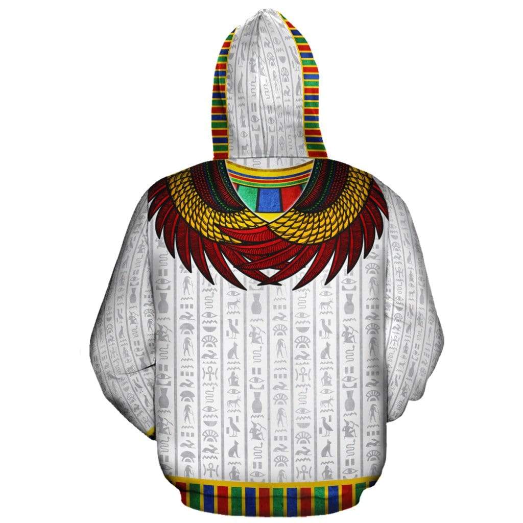 God Horus White All-over Hoodie Hoodie Tianci 