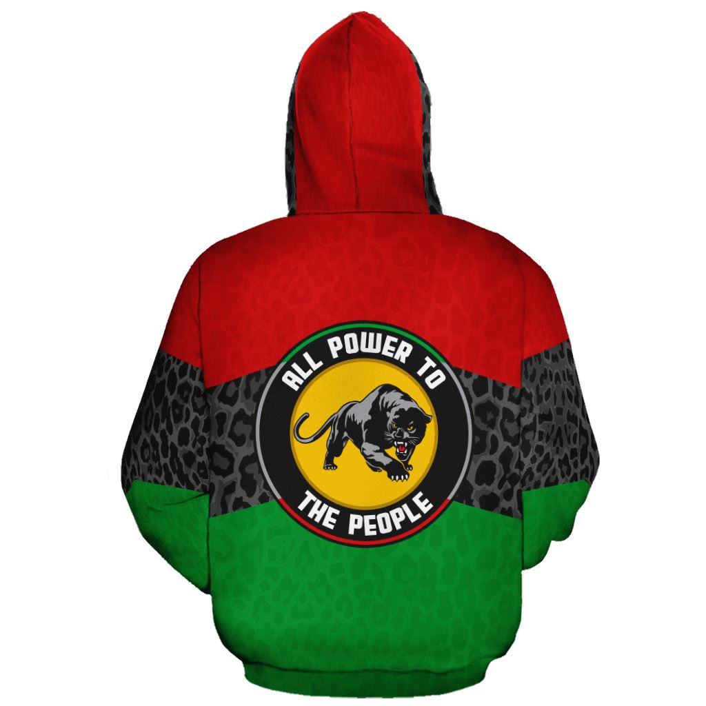 Pan African Panther All-over Hoodie Hoodie Tianci 
