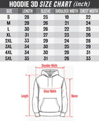 Printed Dashiki Color Black All-over Hoodie Hoodie Tianci 