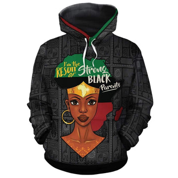 I'm The Result Of Strong Black Parents All-over Hoodie Hoodie Tianci 