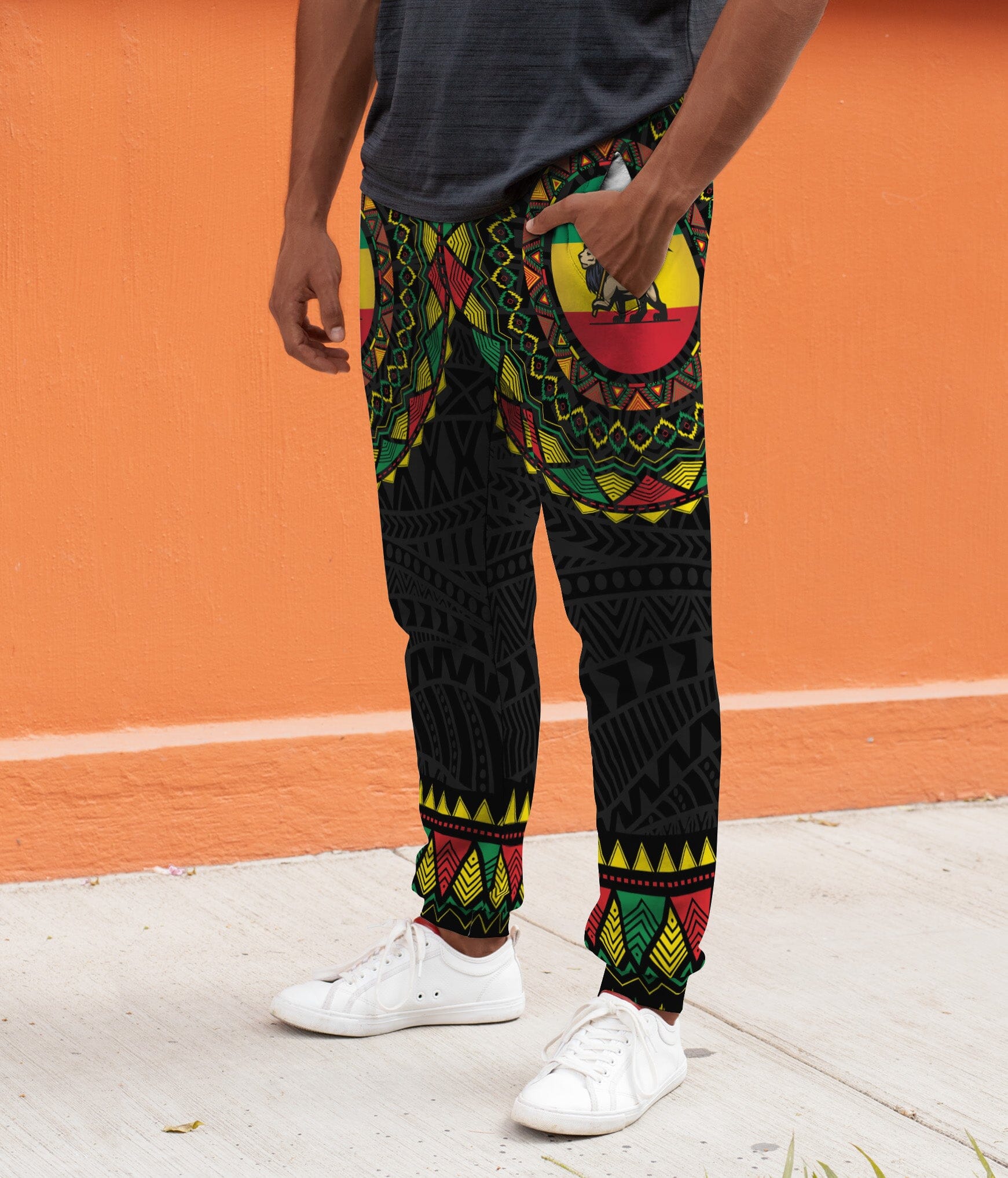 Ethiopia Flag Joggers Joggers Tianci 