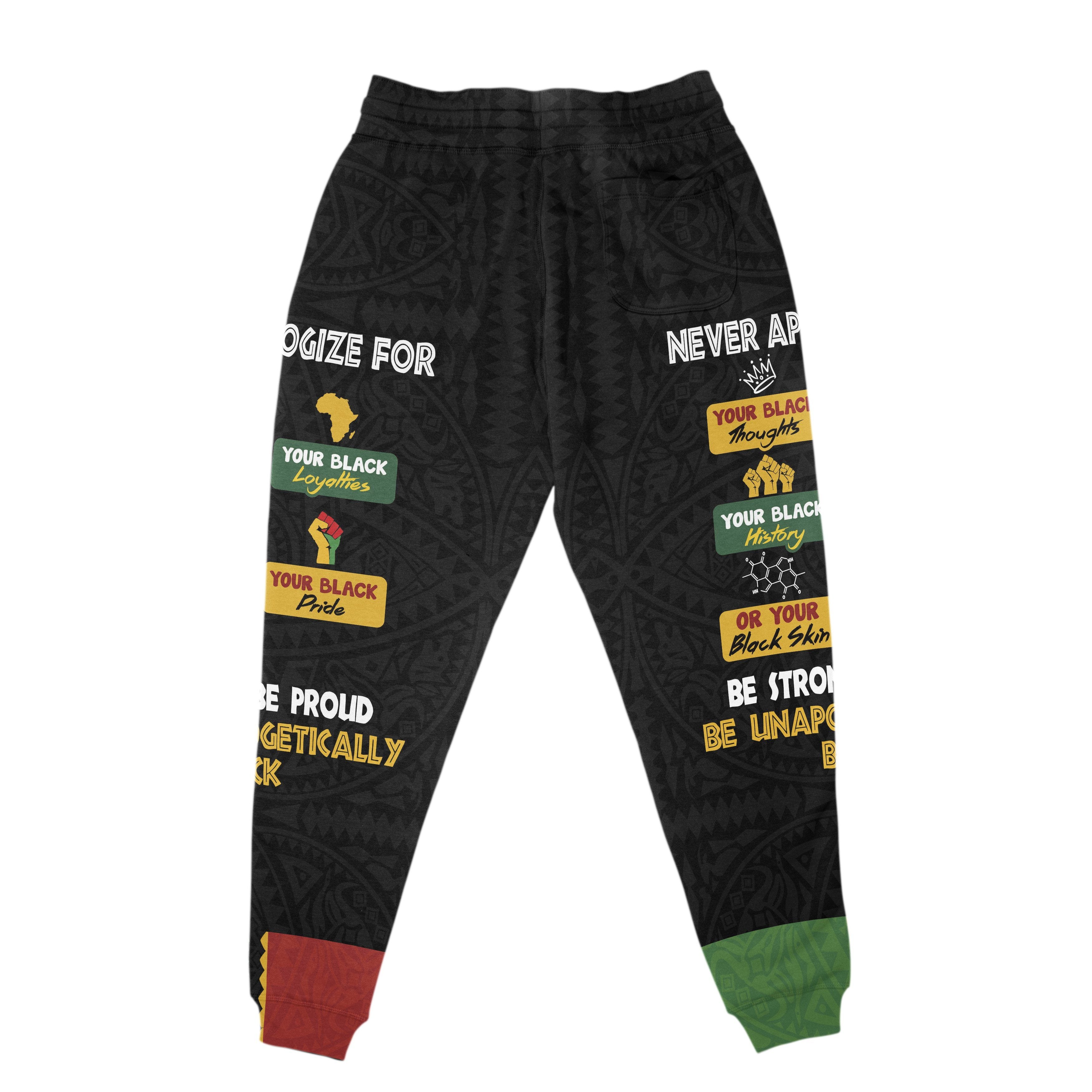 Never Apologize For Your Pride Joggers Joggers Tianci 