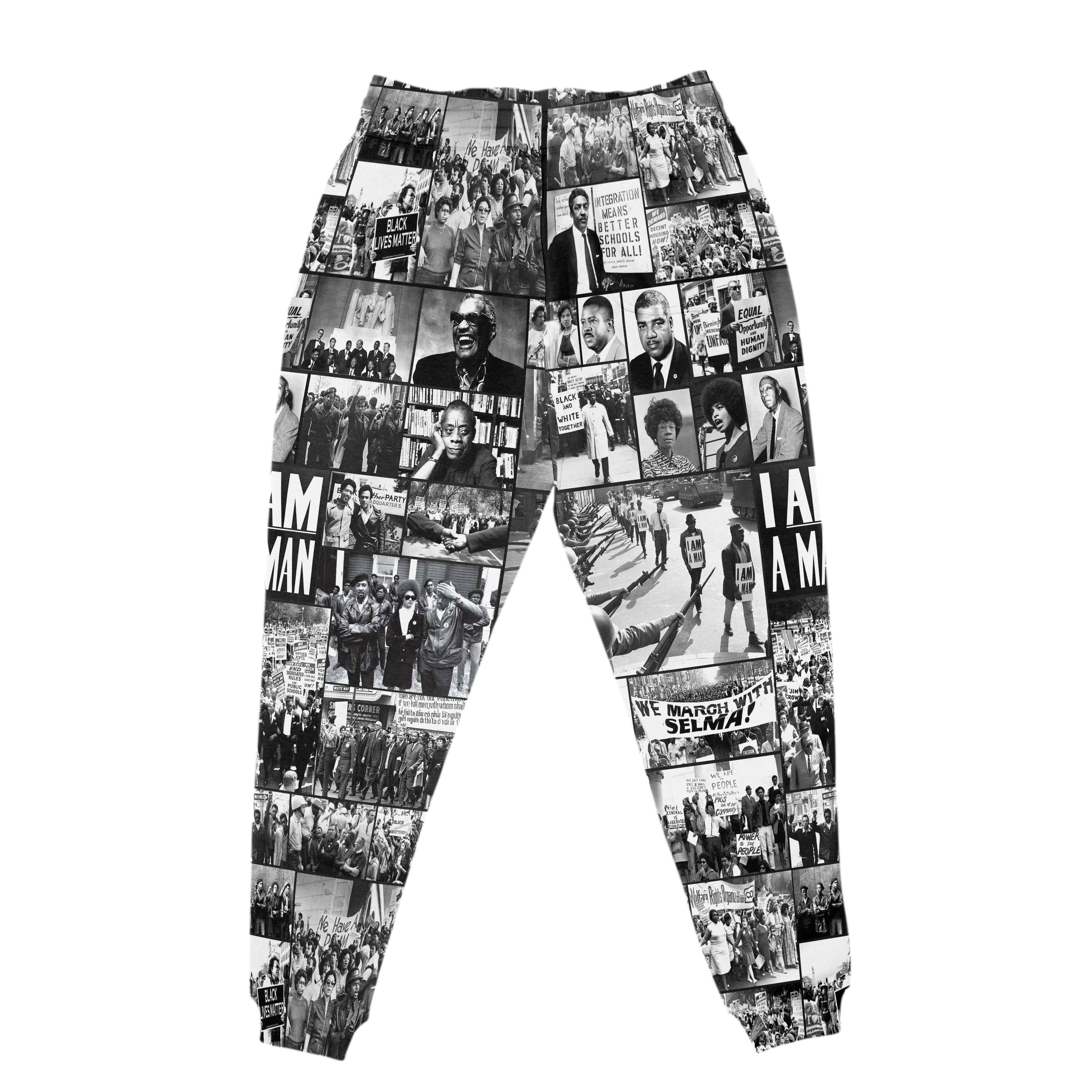 Black Power Images 2 Joggers Joggers Tianci 