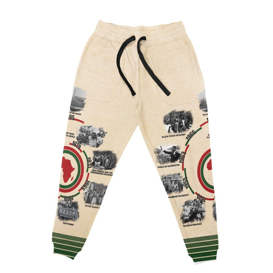 Black History Timeline Joggers Joggers Tianci 