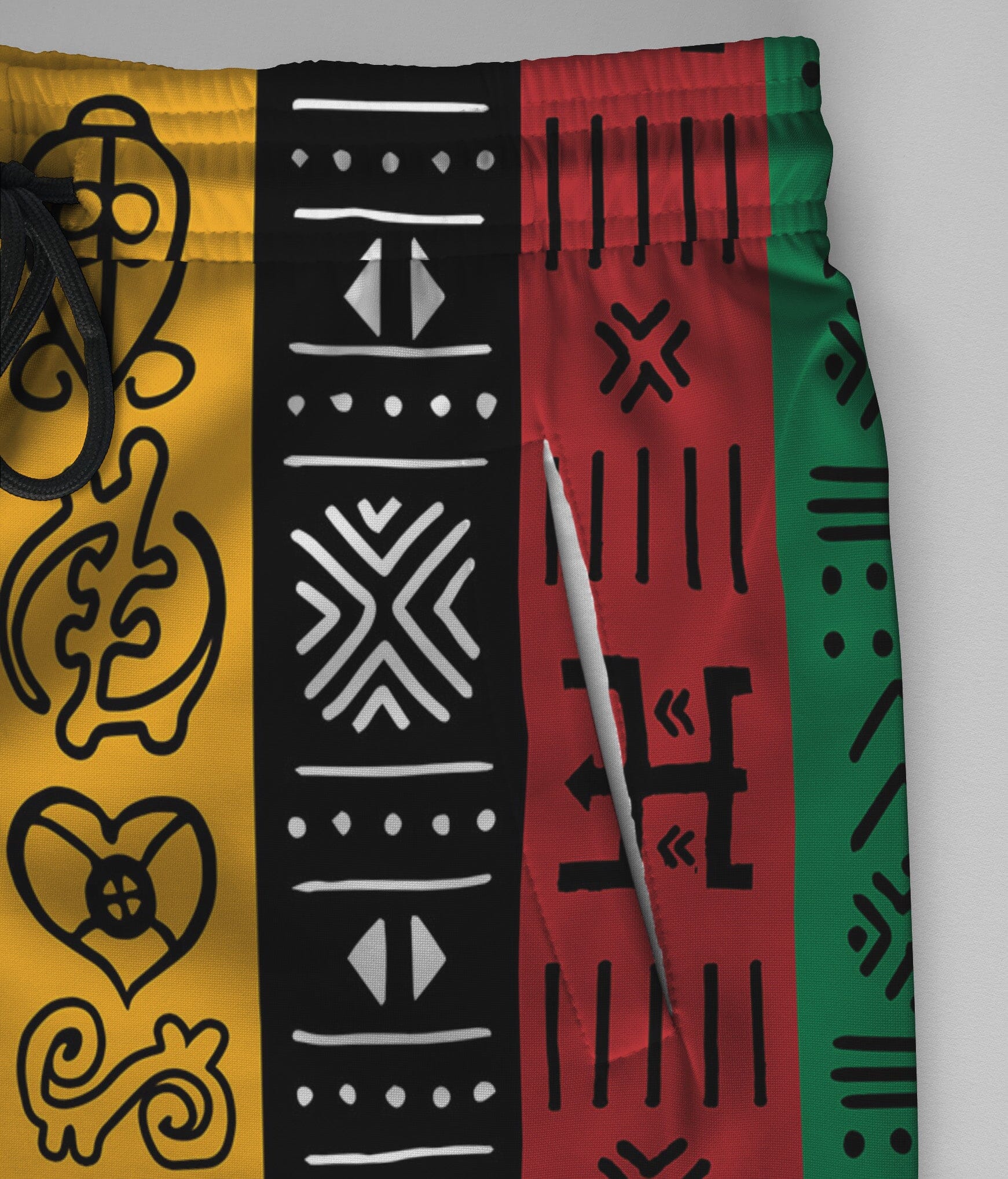 African Symbols In Pan African Colors Joggers Joggers Tianci 