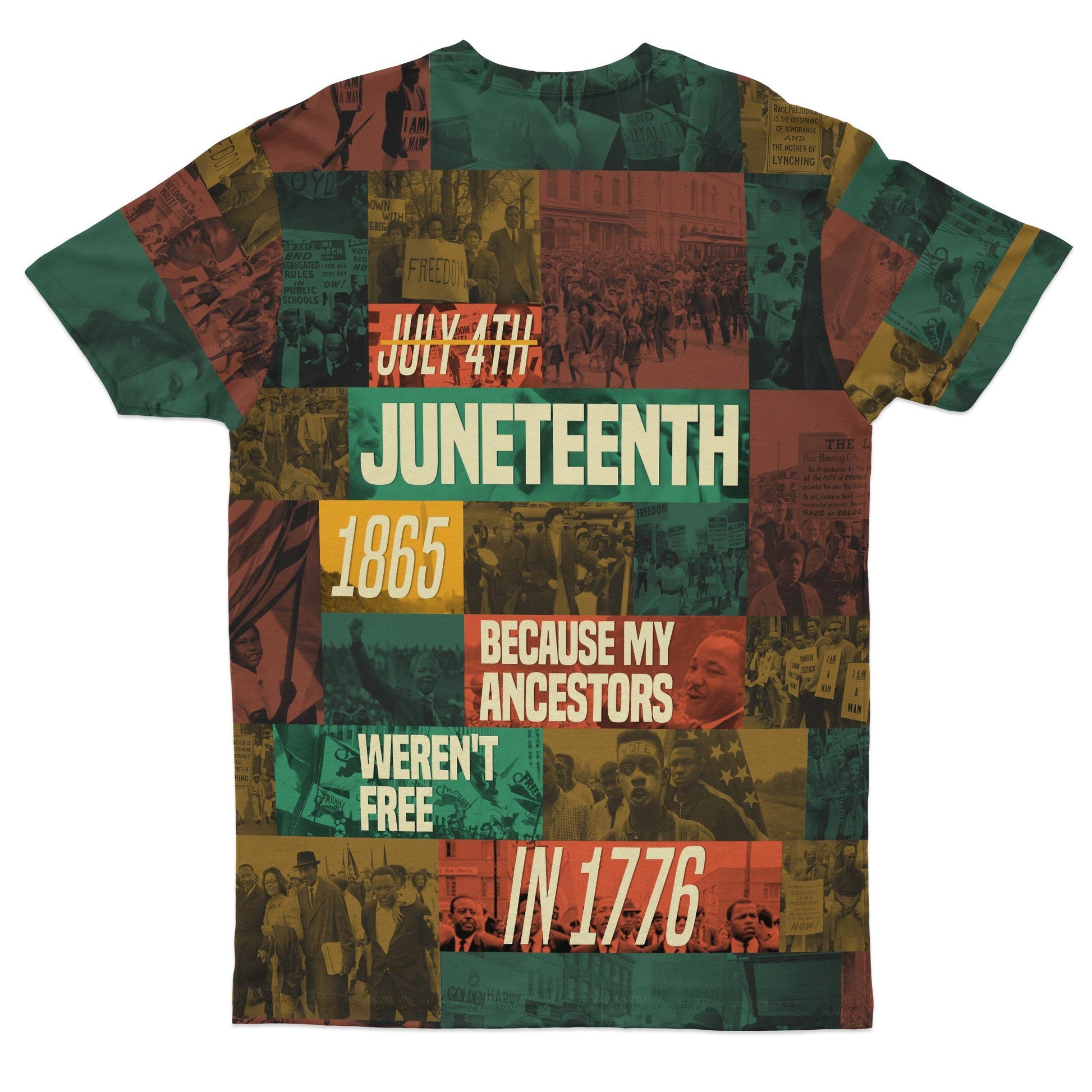 Juneteenth 1865 T-shirt AOP Tee Tianci 