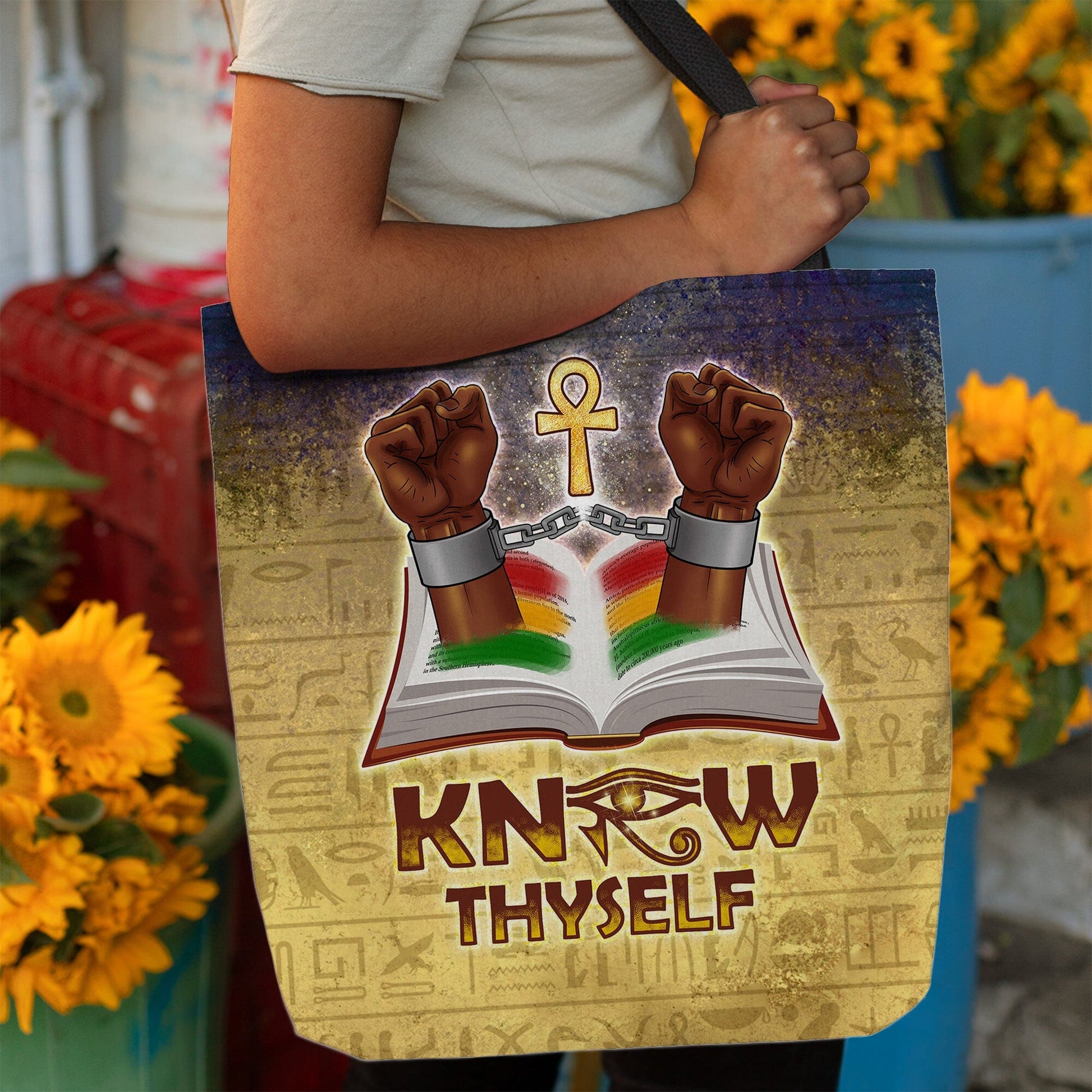 Know Thyself Tote Bag Tote Bag Tianci 