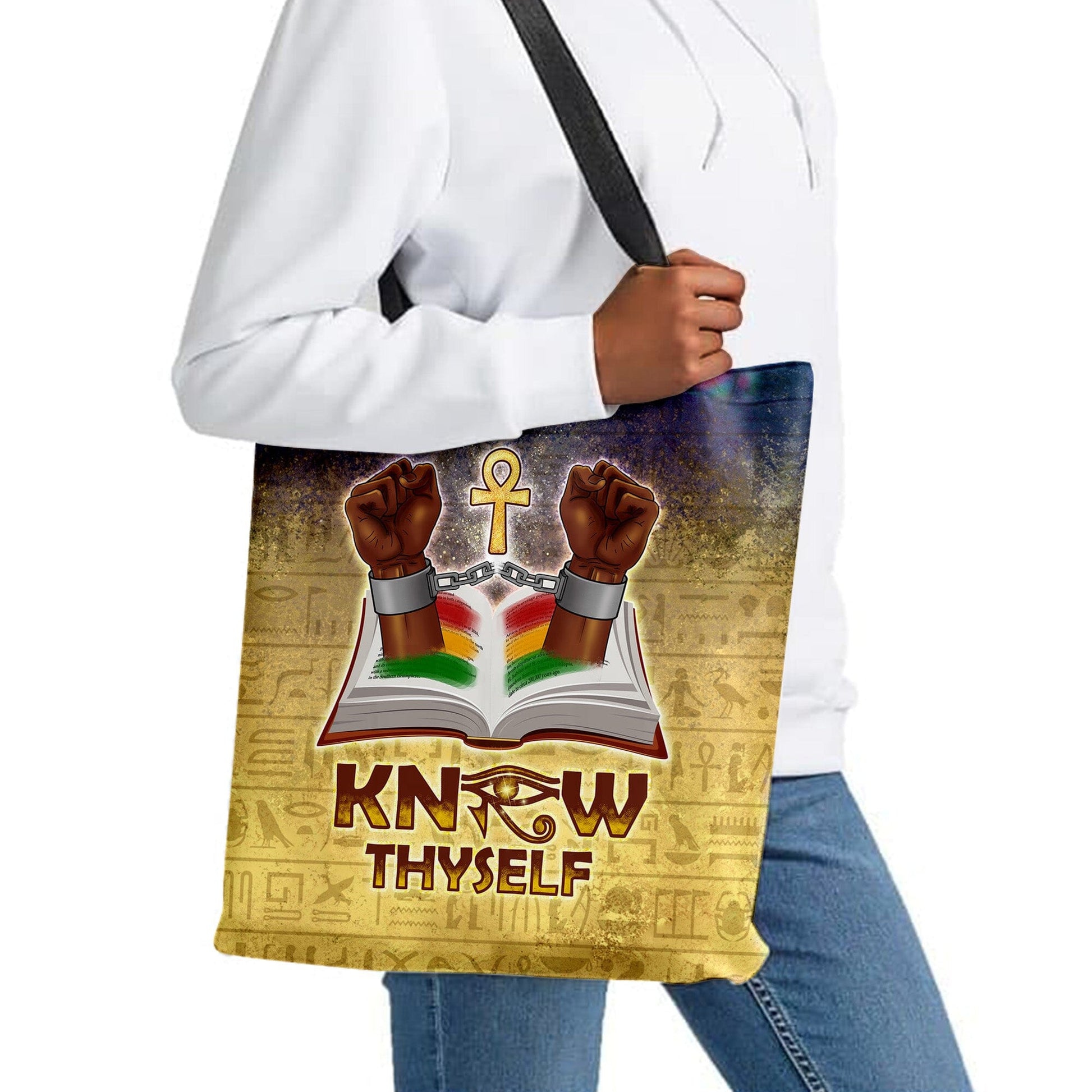Know Thyself Tote Bag Tote Bag Tianci 
