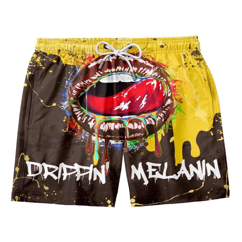 Drippin' Melanin Shorts Shorts Tianci 