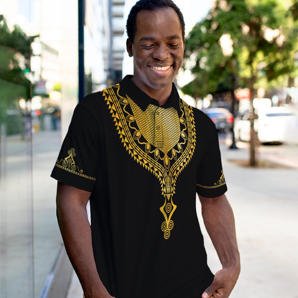 Dashiki polo discount