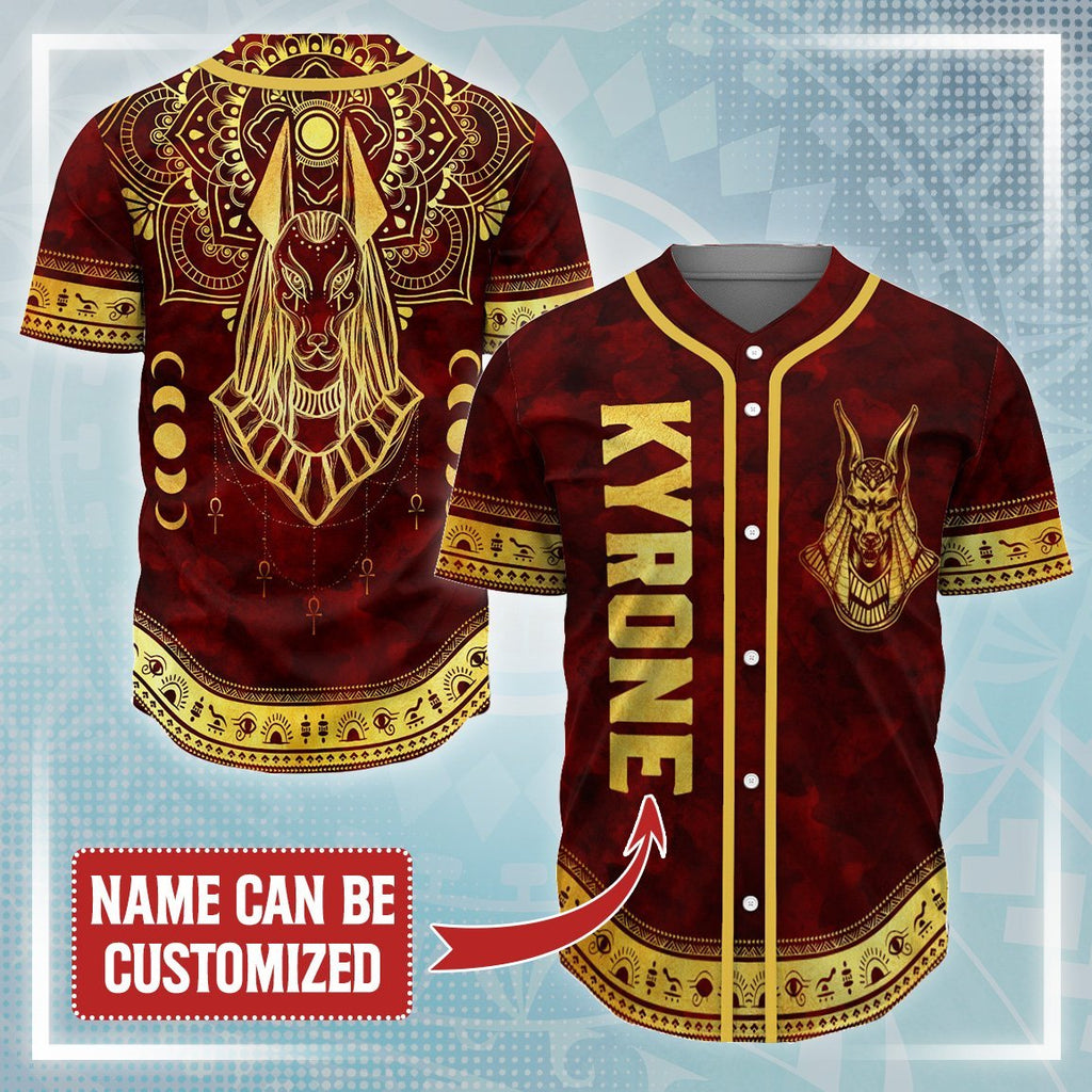 Personalized Anubis Pattern Jersey Shirt Jersey Shirt Tianci 