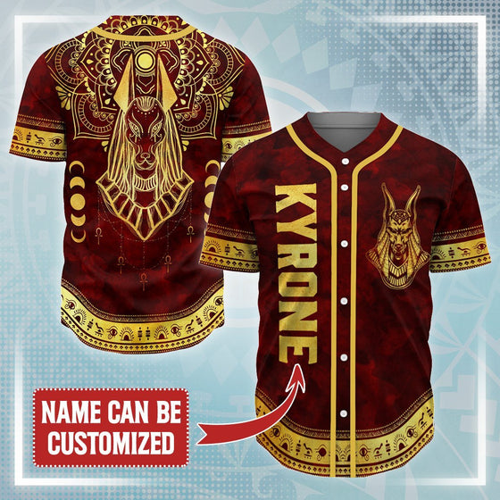Personalized Anubis Pattern Jersey Shirt Jersey Shirt Tianci 