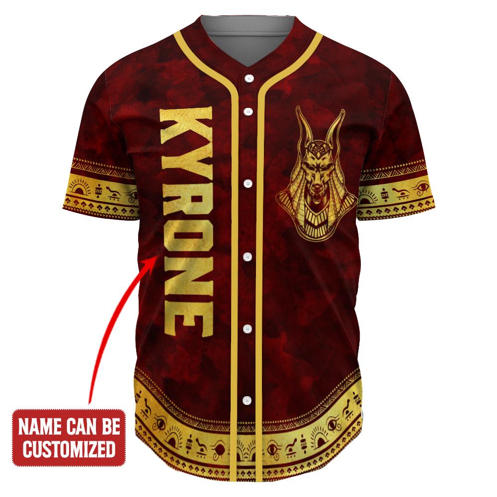 Personalized Anubis Pattern Jersey Shirt Jersey Shirt Tianci S 