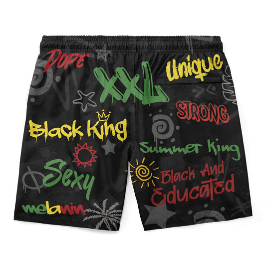 Black King's Time Shorts Shorts Tianci 