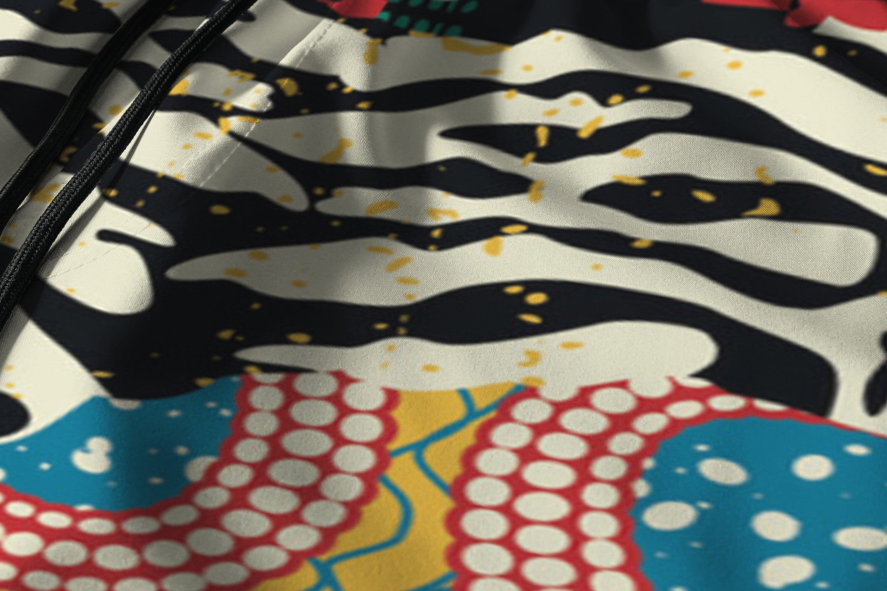 African Patchwork 2 Shorts Shorts Tianci 