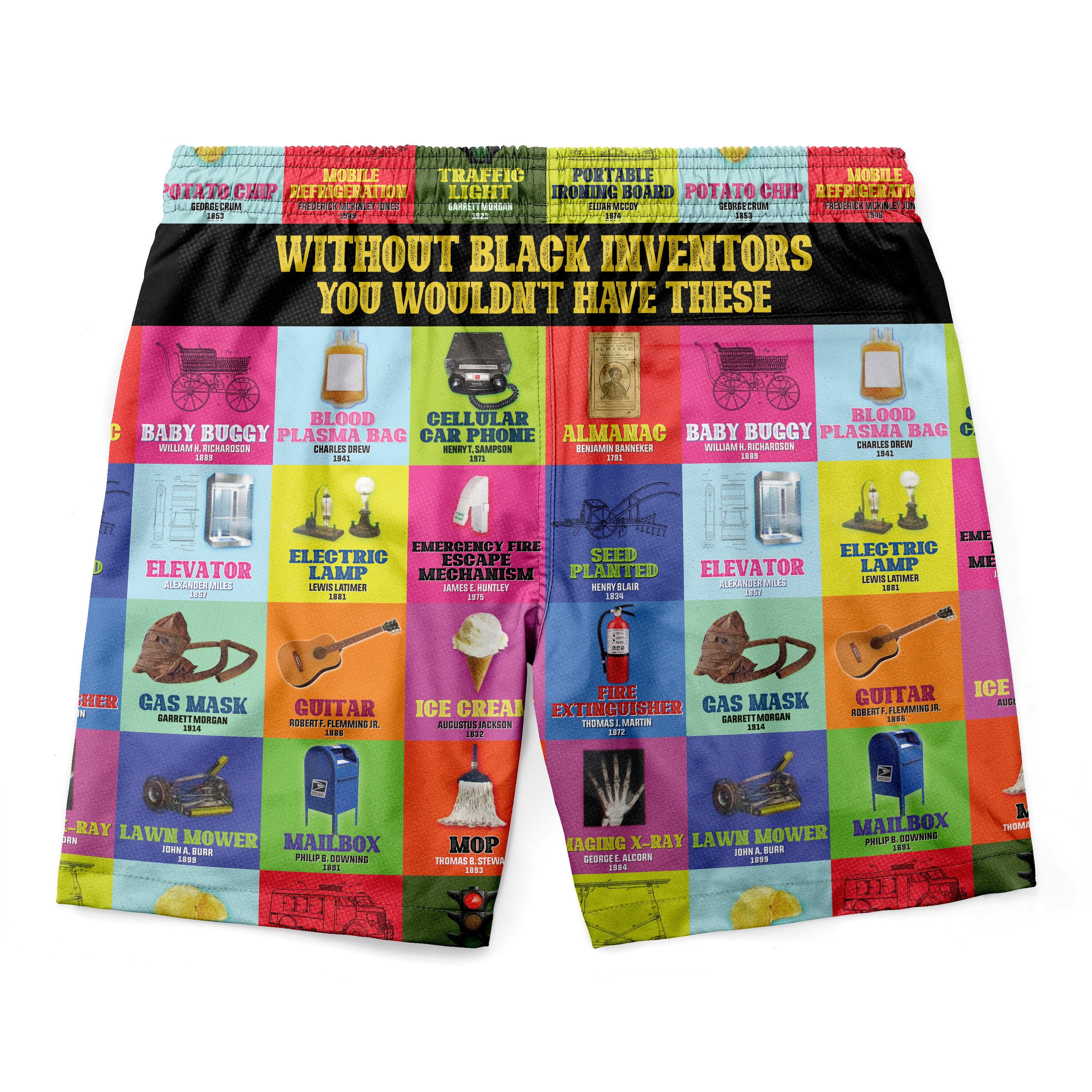 Black Inventions Shorts Shorts Tianci 
