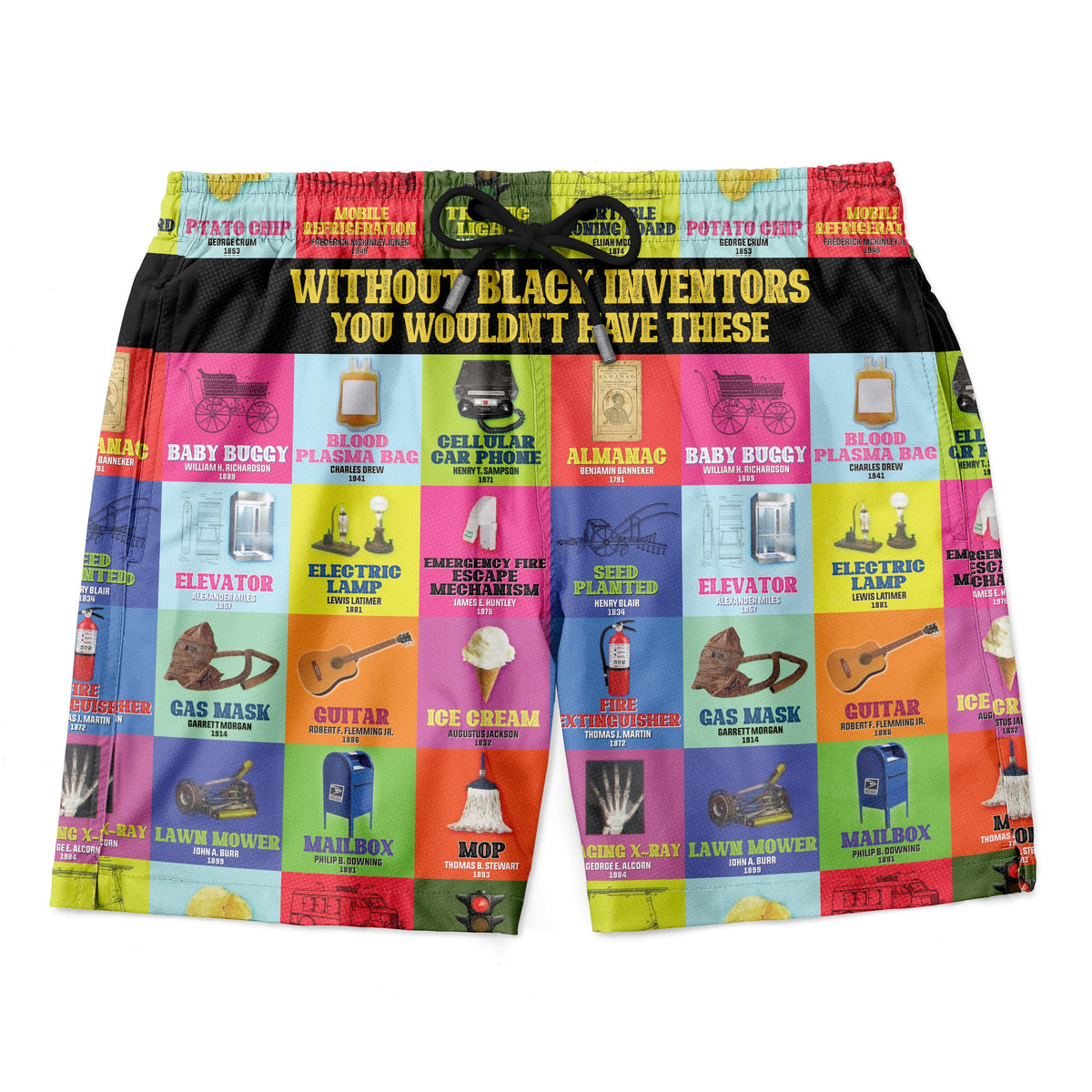 Black Inventions Shorts Shorts Tianci 