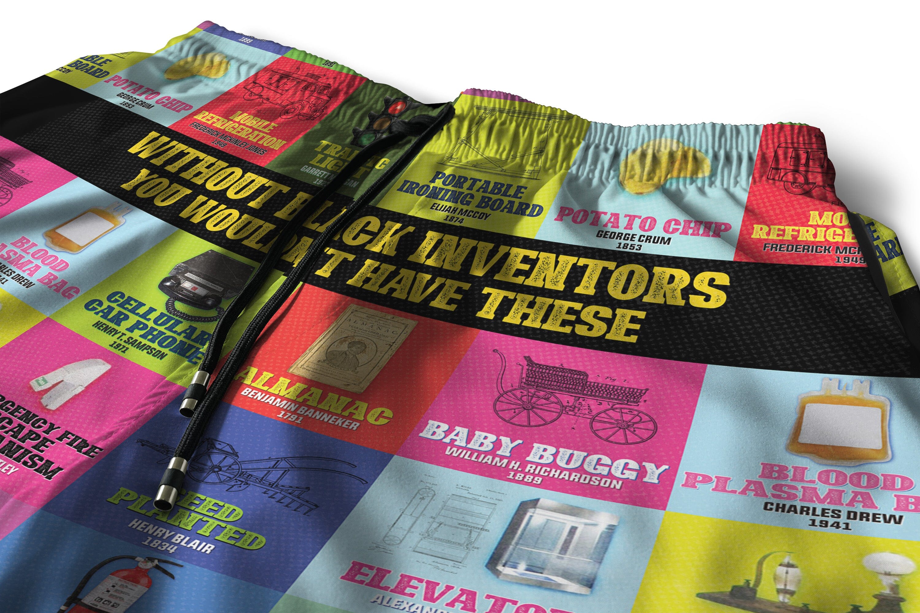 Black Inventions Shorts Shorts Tianci 