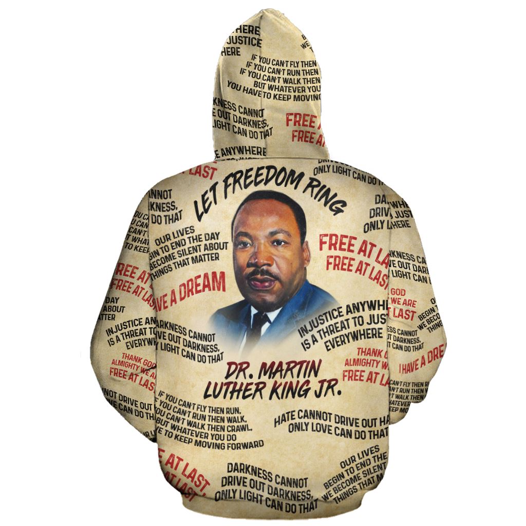 Martin Luther King The Leader 2 All-over Hoodie Hoodie Tianci 