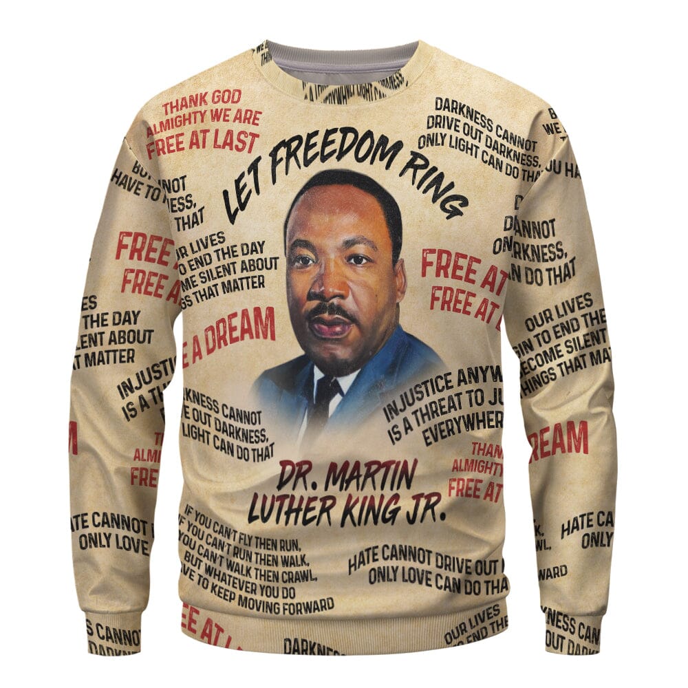 Martin Luther King The Leader 2 Sweatshirt Sweatshirt Tianci 