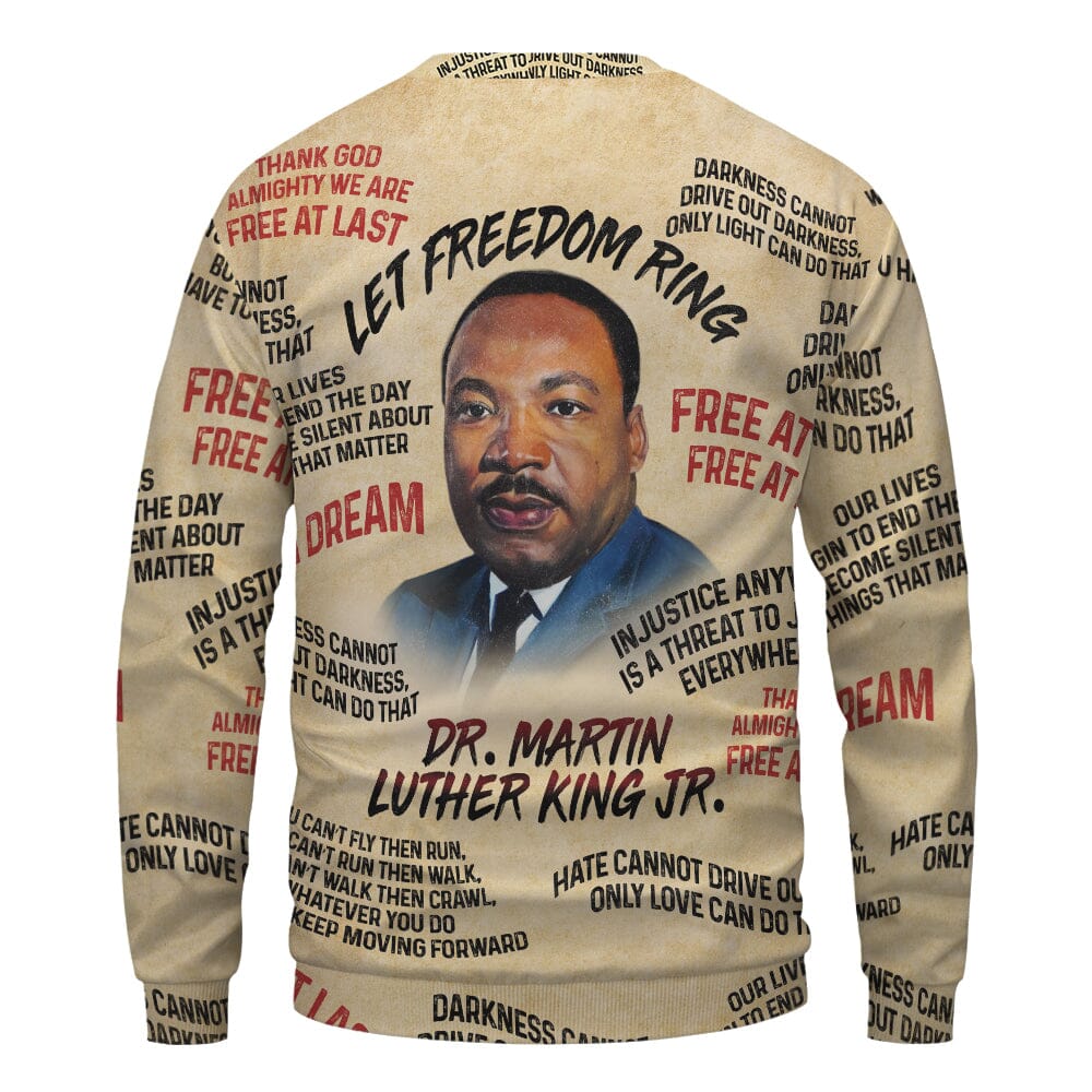 Martin Luther King The Leader Sweatshirt – Melaninful