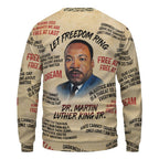 Martin Luther King The Leader 2 Sweatshirt Sweatshirt Tianci 