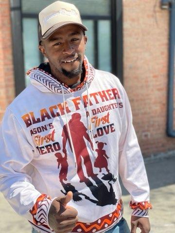 Black Father All-Over Hoodie Hoodie Tianci 