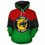 Pan African Panther All-over Hoodie Hoodie Tianci 