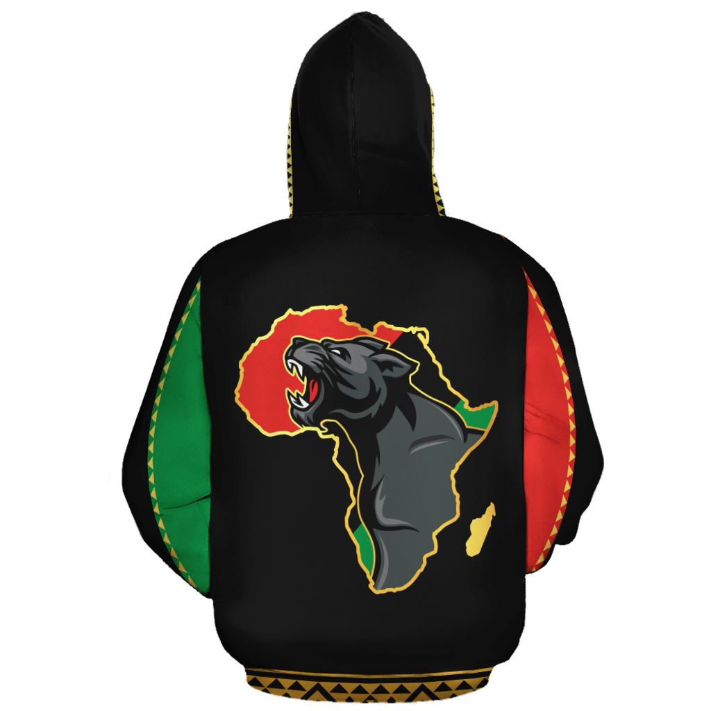 Panther Africa All-over Hoodie Hoodie Tianci 