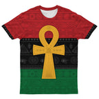 Pan African Ankh T-shirt AOP Tee Tianci 