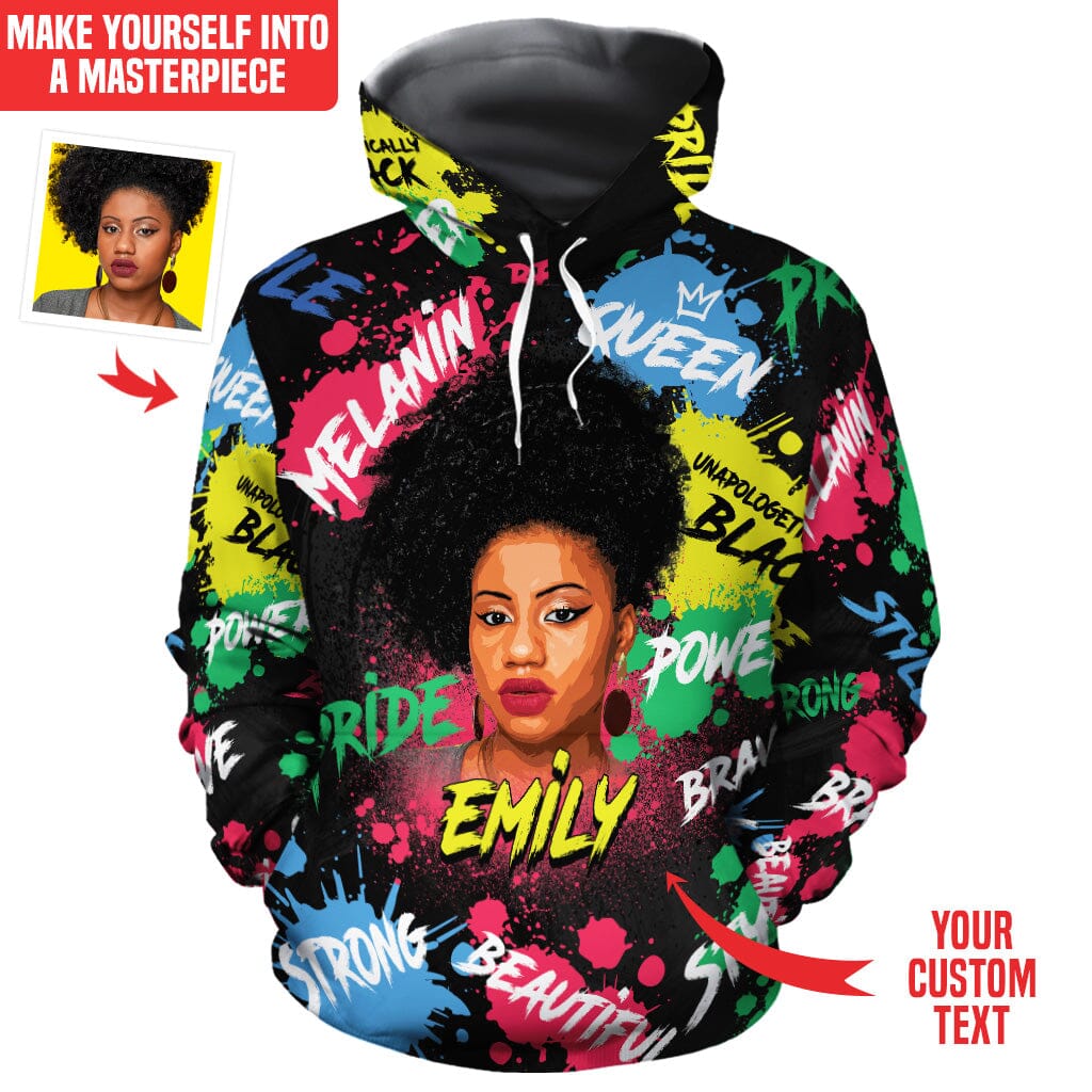 Custom Face Art All-over Hoodie Hoodie Tianci For Women Pullover S