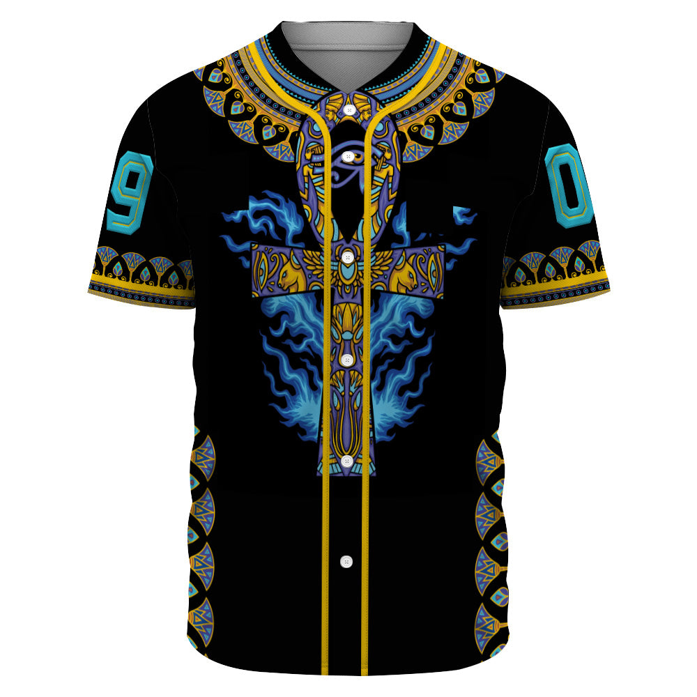 Personalized Egyptian Ankh Ft Eye Of Ra Jersey Shirt Jersey Shirt Tianci 