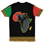 Panther Africa T-shirt AOP Tee Tianci 