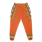 Printed Dashiki In Orange Joggers Joggers Tianci 