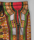 Printed Dashiki In Orange Joggers Joggers Tianci 