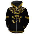 RA Egypt All-over Hoodie Hoodie Tianci Zip S 