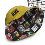 Civil Rights Movement Poster Art Reversible Bucket Hat Reversible Bucket Hat Tianci 