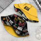 Civil Rights Movement Poster Art Reversible Bucket Hat Reversible Bucket Hat Tianci 