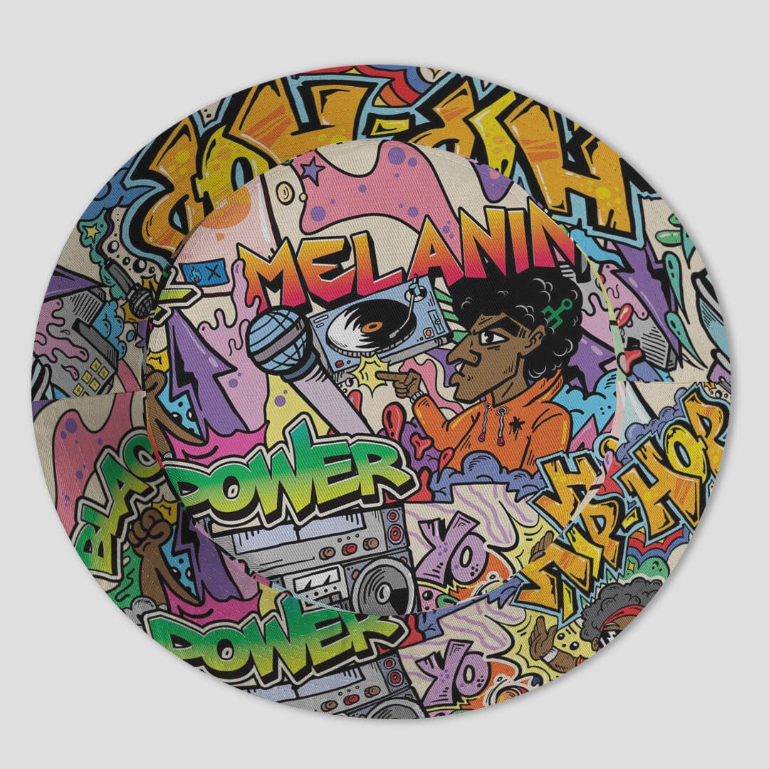 Hip Hop Graffiti Art & Music That Makes Us Proud Reversible Bucket Hat Reversible Bucket Hat Tianci 