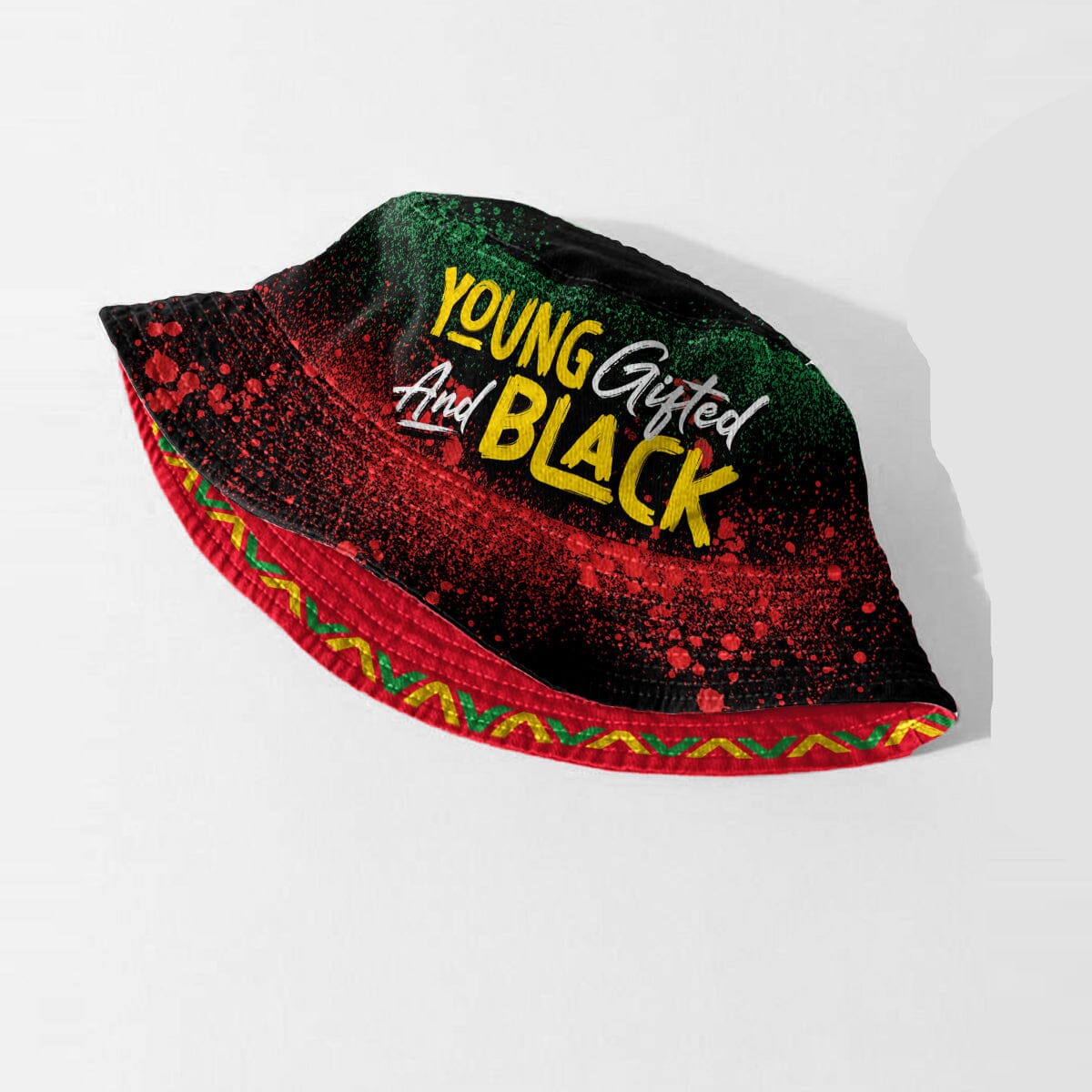 Young Gifted and Black Reversible Bucket Hat Reversible Bucket Hat Tianci 