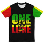 Reggae One Love T-shirt AOP Tee Tianci 