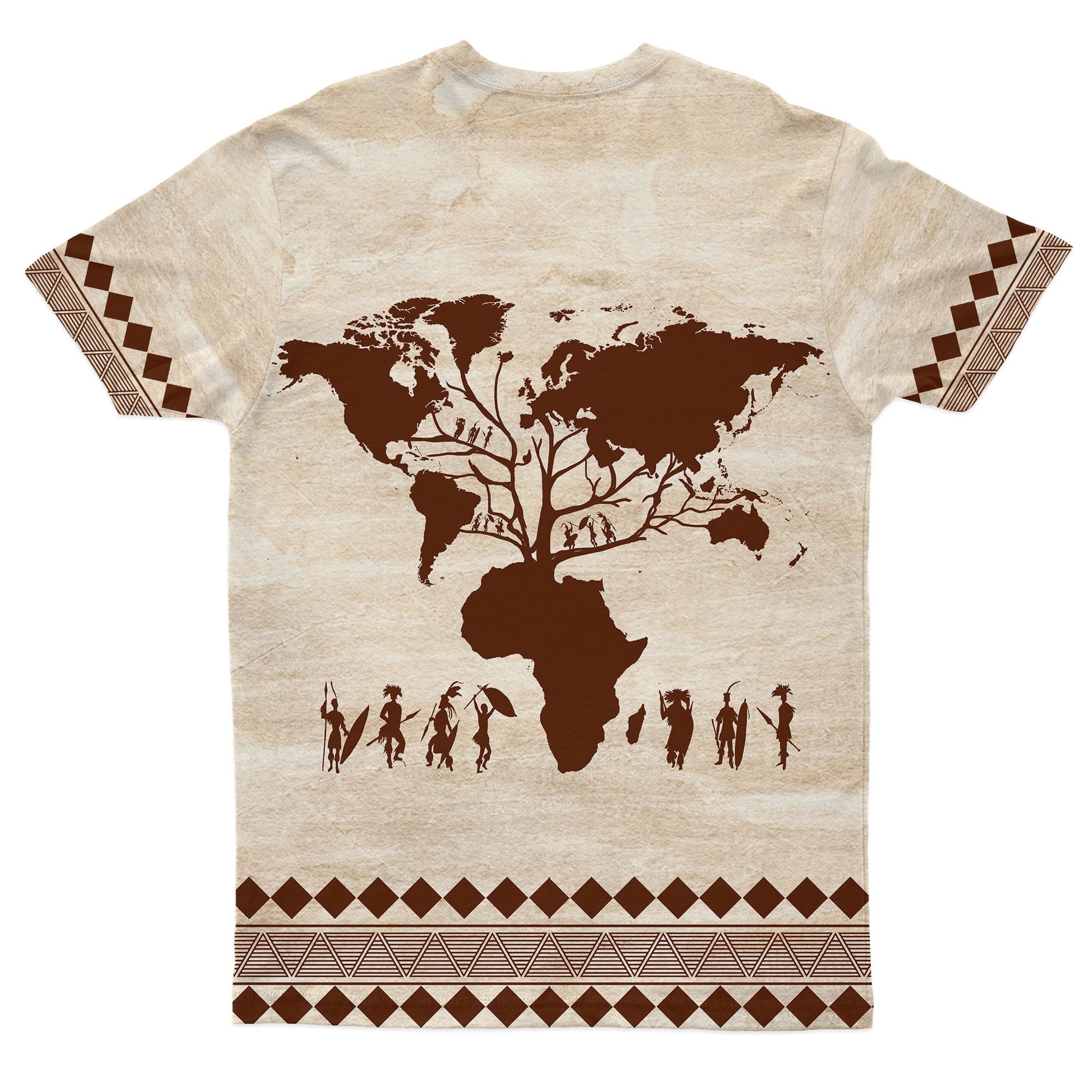 Root Africa T-shirt 1 AOP Tee Tianci 