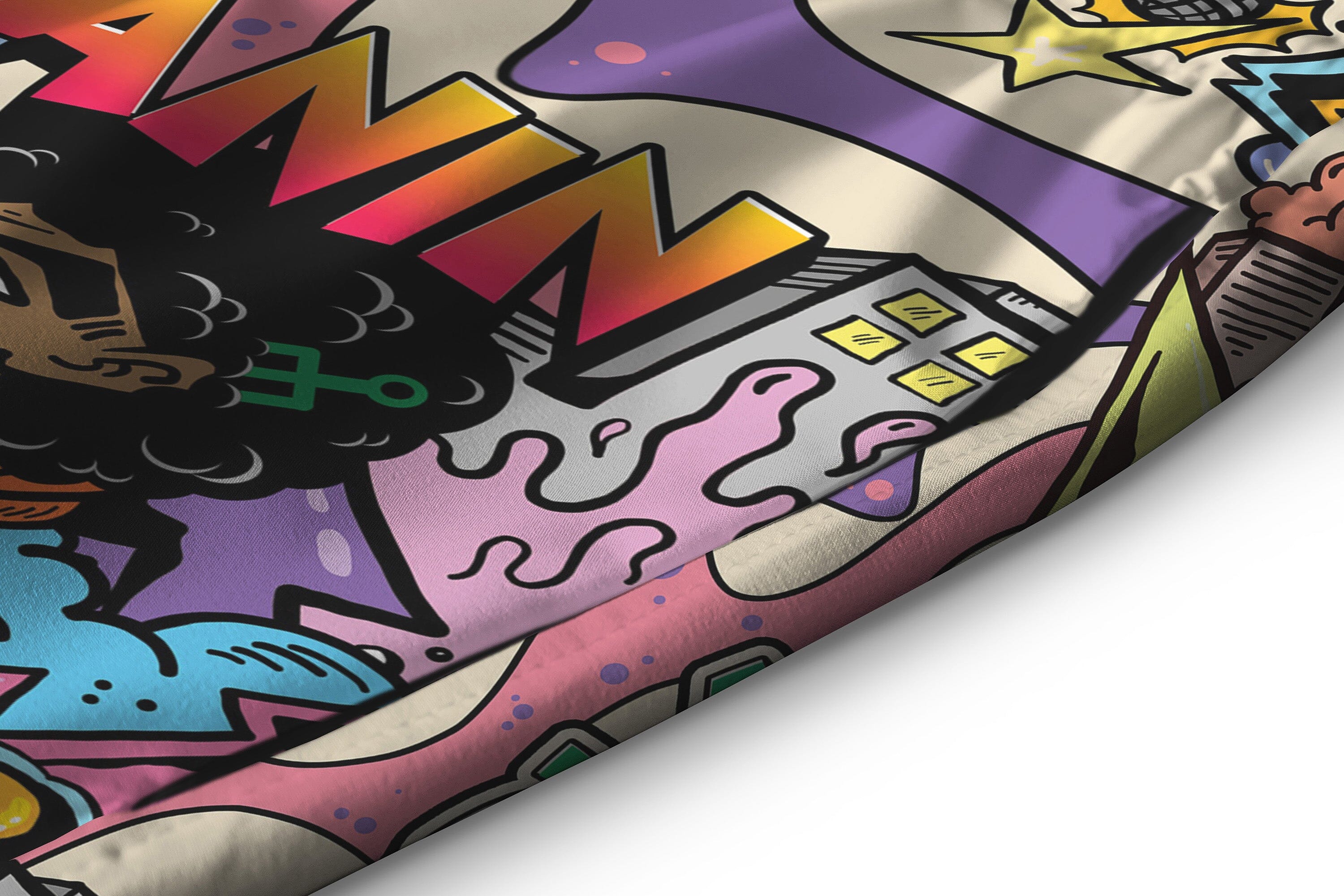 Hip Hop Graffiti Art Shorts Shorts Tianci 