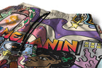 Hip Hop Graffiti Art Shorts Shorts Tianci 