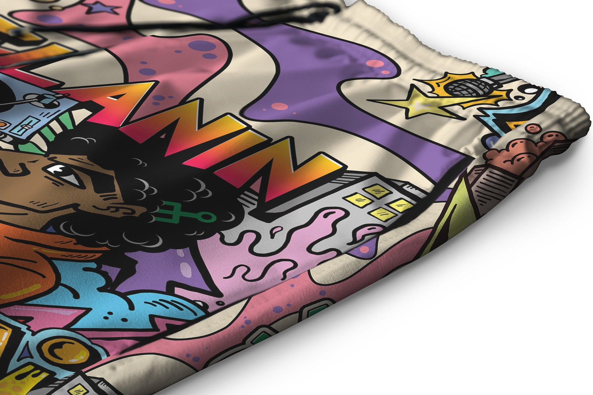 Hip Hop Graffiti Art Shorts Shorts Tianci 