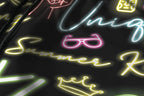 Dope Black King Neon Shorts Shorts Tianci 